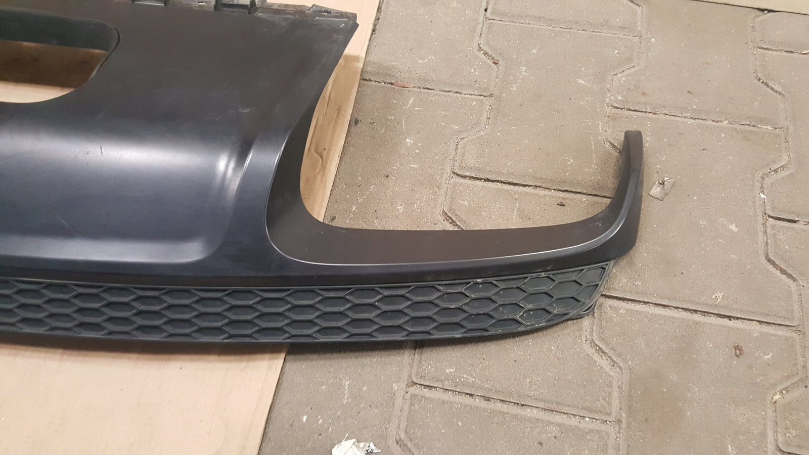 Spojler Dokładka Zderzak Tył Audi Q7 4M S-Line 14- 4M0807521B