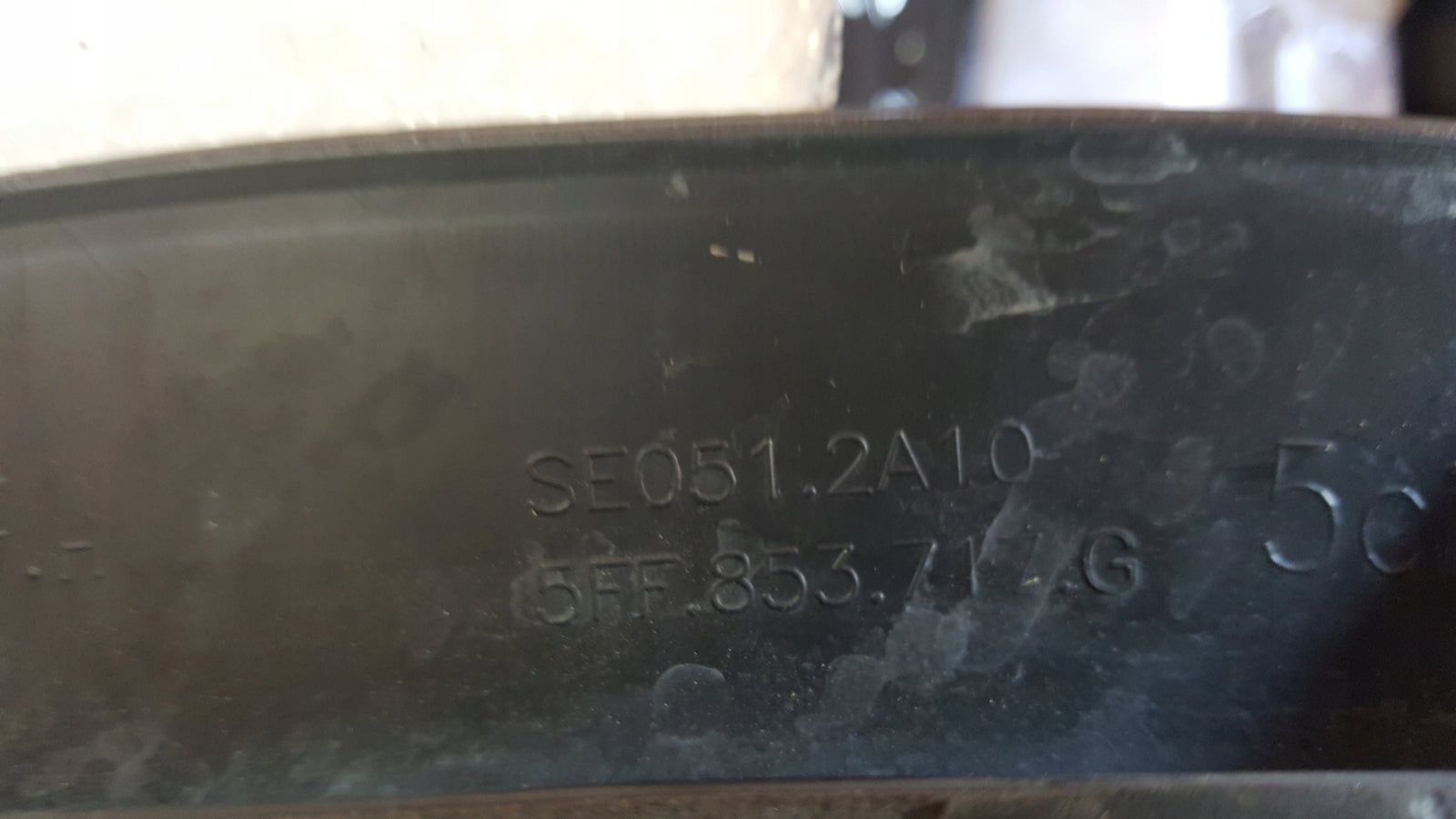 Listwa błotnik LE przód CUPRA FORMENTOR 5FF853717G