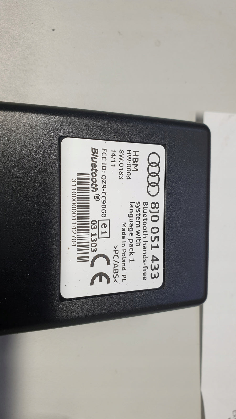 NOWY ZESTAW GŁOŚNO MÓWIĄCY ORYGINAŁ AUDI 8J0051433