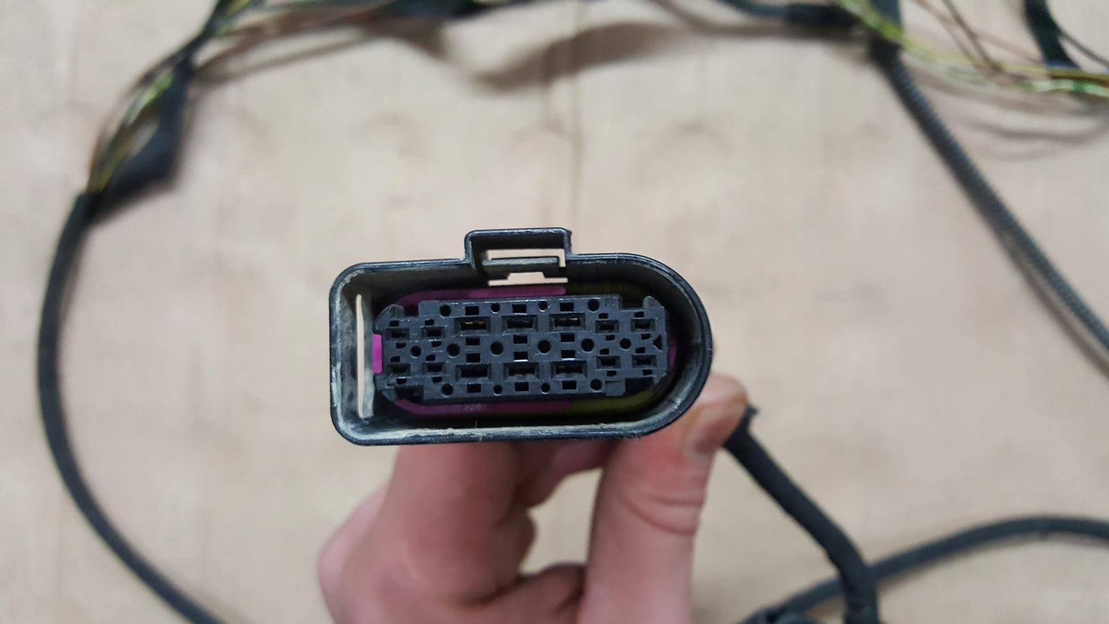 Wiązka instalacja zderzaka pasa 7LA971114 VW T6 transporter Multivan