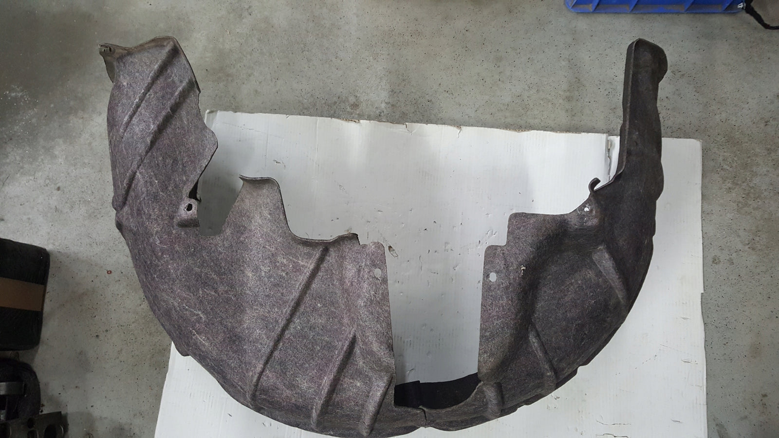 Nadkole LE tył AUDI A6 C8 RS6 4K9810171C demontaż