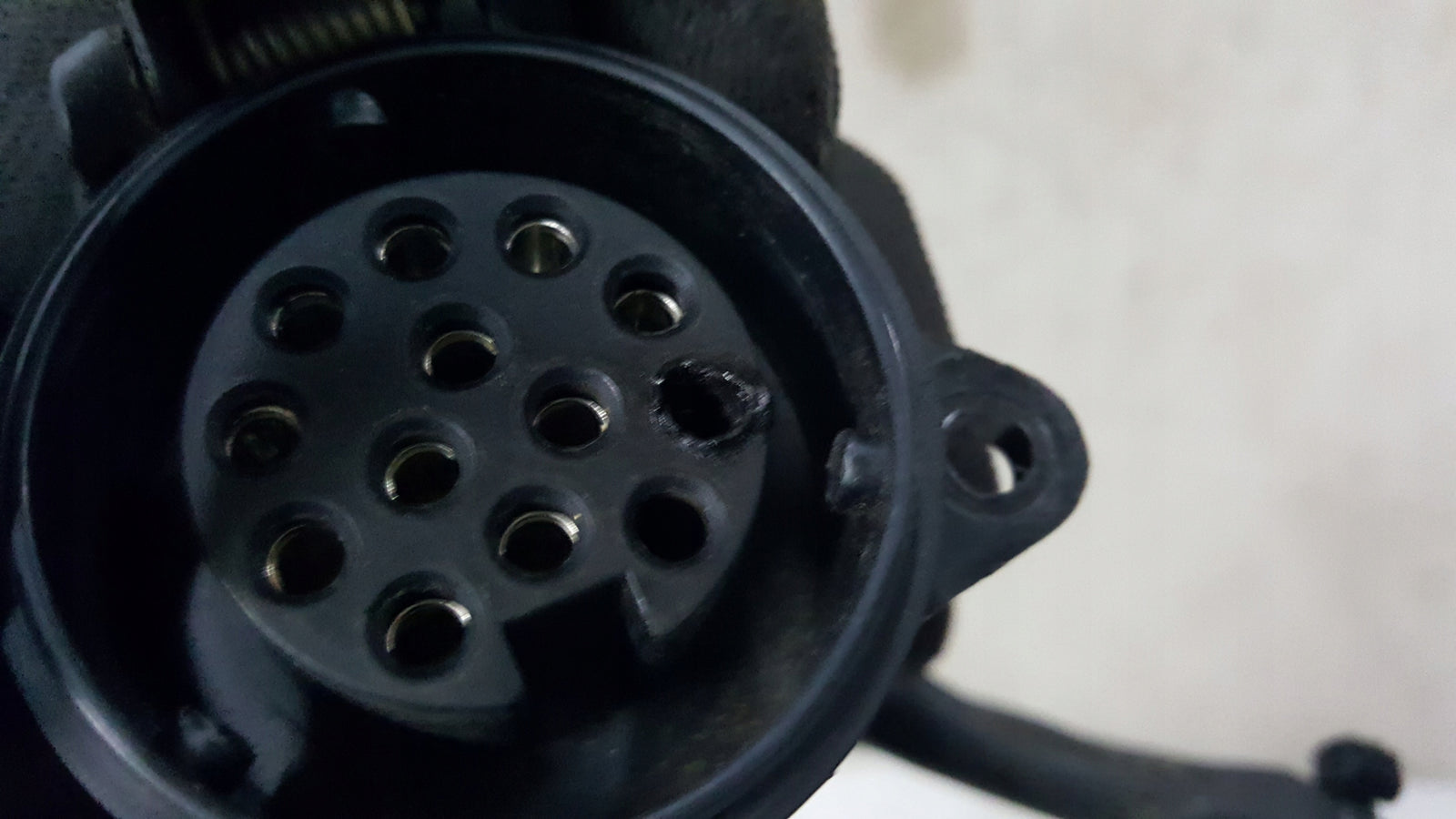 Wiązka instalacja haka VW TIGUAN 5NA971124K demontaż