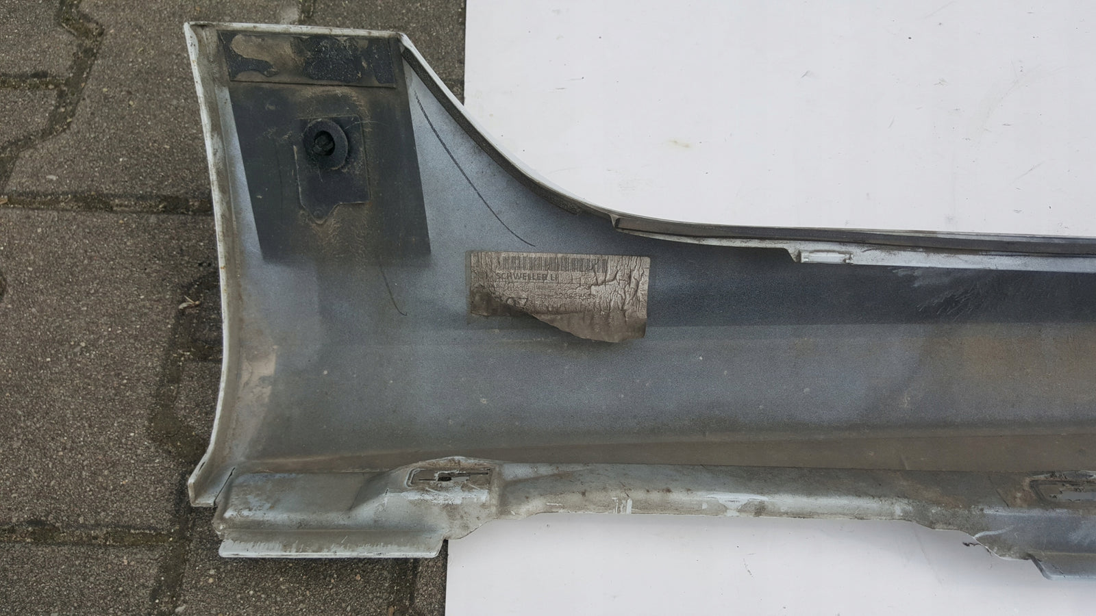 Listwa nakładka progowa lewa strona AUDI A7 S-LINE 4K8853855A demontaż