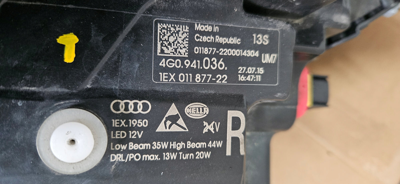 Pr Matrix AUDI S6 RS6 A6 C7 4G0941036 IDEAŁ!