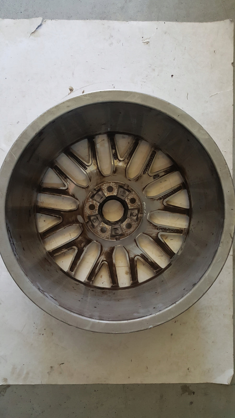 Felga aluminiowa Audi OE 8W0601025BB 8.0