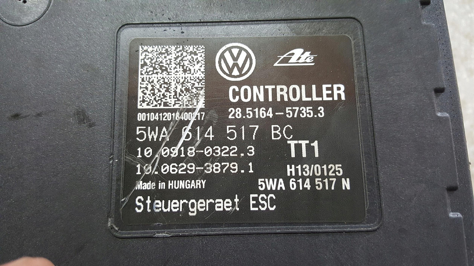 Pompa ABS VW SKODA SEAT 5WA614517BC demontaż