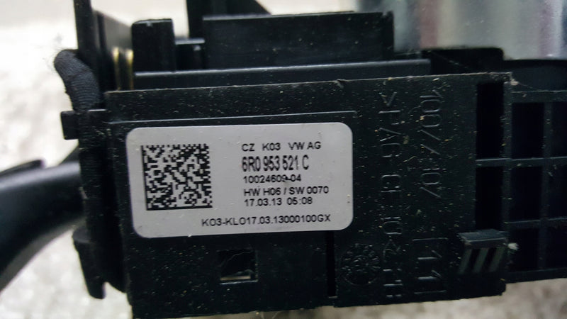 VW POLO 6R IBIZA IV MANETKI PRZEŁĄCZNIK TEMPOMAT FIS 6R0953521C