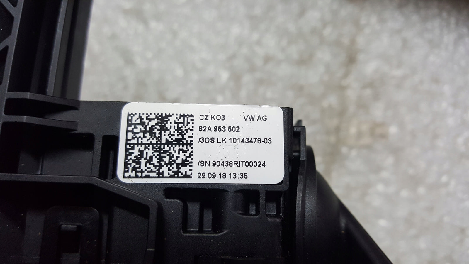 Przełącznik zespolony taśma AUDI A1 82A953521