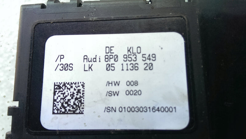 moduł sterownik kierownicy AUDI 8P0953549
