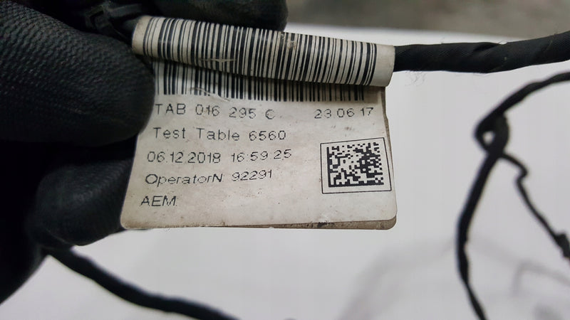 Wiązka czujników PDC zderzaka przedniego VW T6 7E0971095A demontaż