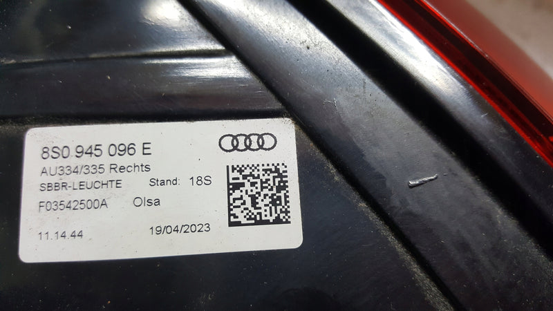 Tylna prawa lampa LED AUDI TT TTS TTRS 2023 rok 8S0945096E