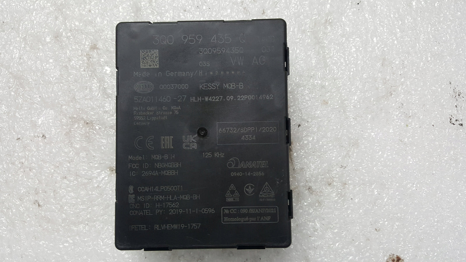 Moduł sterownik kessy VW AUDI SEAT 3Q0959435Q