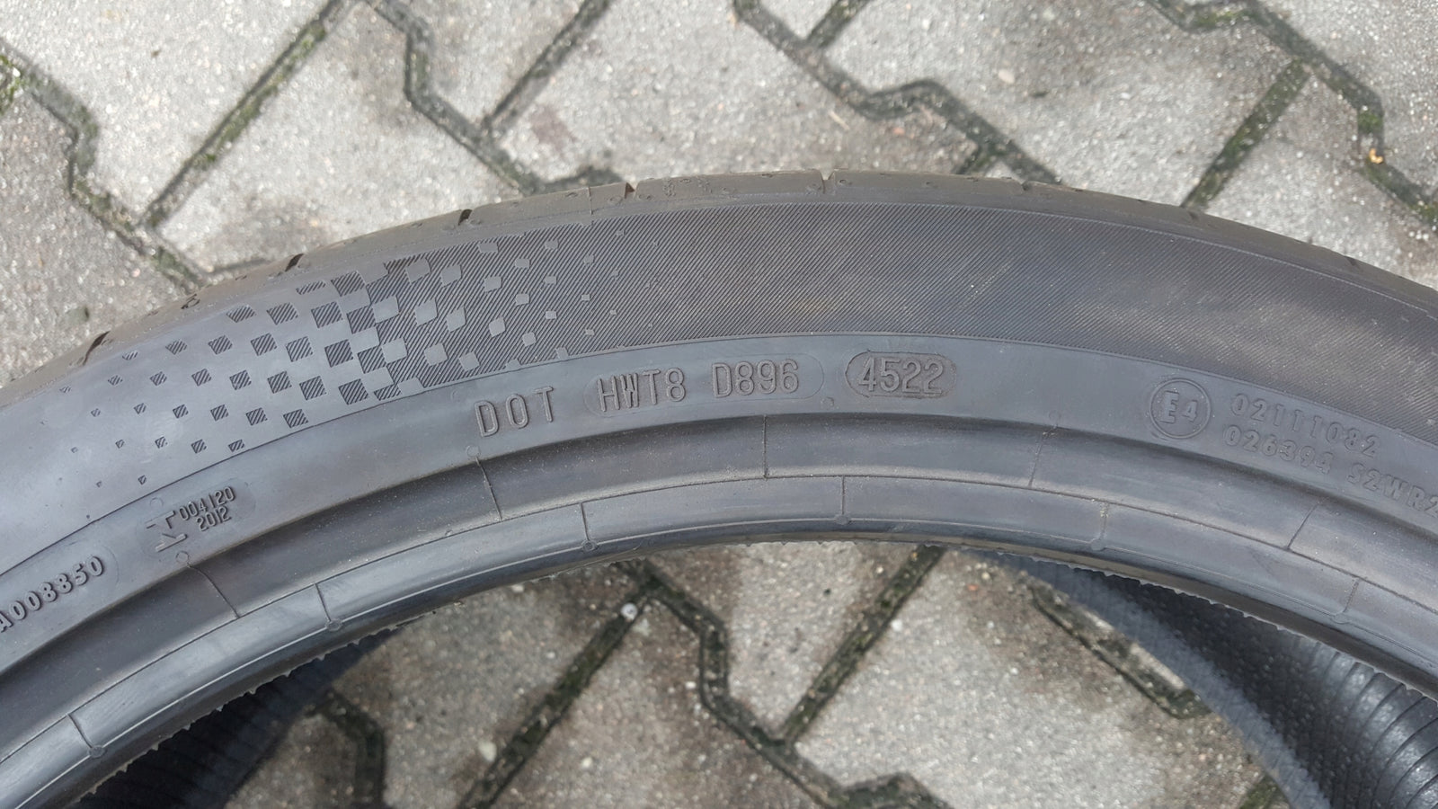 1x CONTINENTAL 295/35 ZR23 SPORTCONTACT 6 108 Y XL FR AO letnie