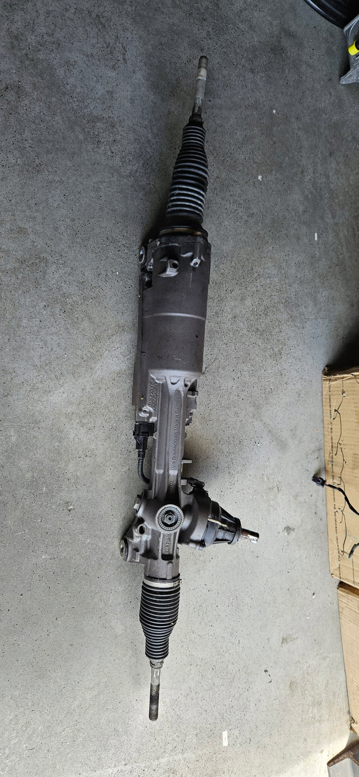 układ kierowniczy AUDI 4K1423053D 4N0909144E IDEAŁ
