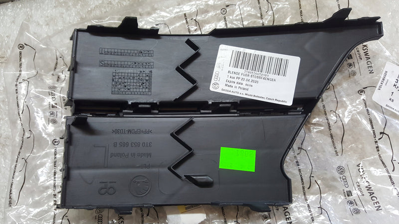 Kratka zderzaka LE przód SKODA SUPERB 2 3T0853665B