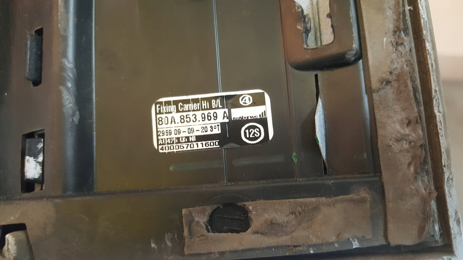 Listwa drzwi lewy tył AUDI Q5 80A853969A CARBON