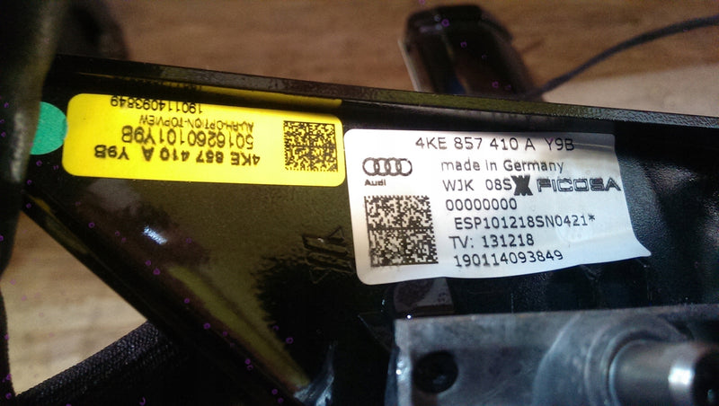 Lusterko prawe kamera AUDI E-TRON 4KE857410A