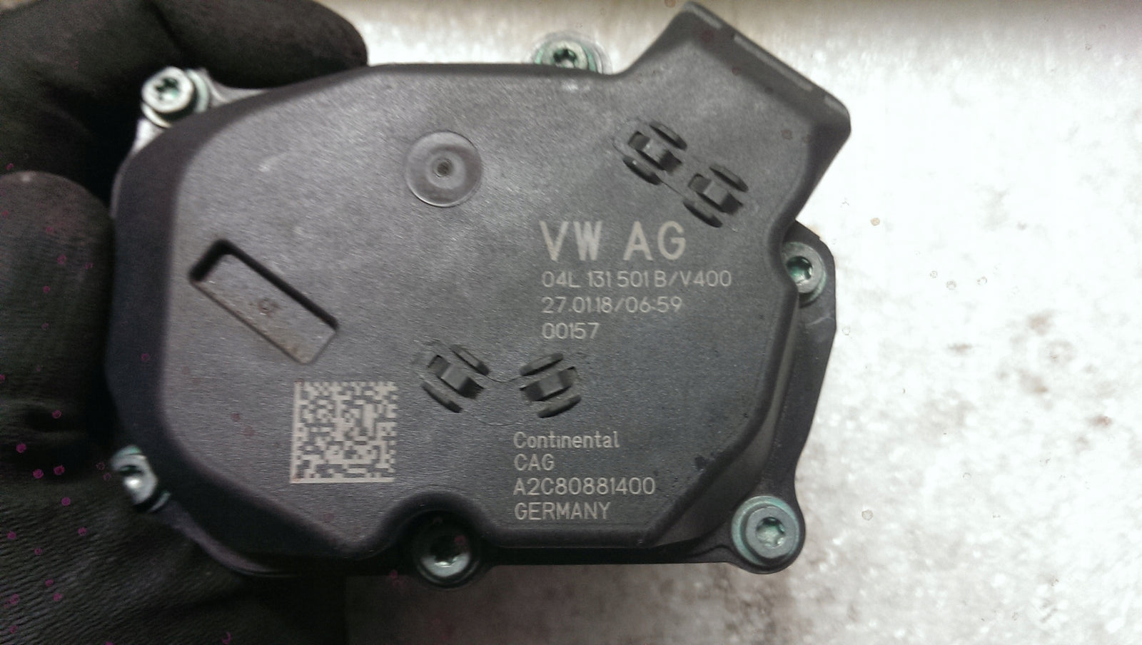 Przepustnica spalin VW AUDI 2.0 TDI 04L131501B