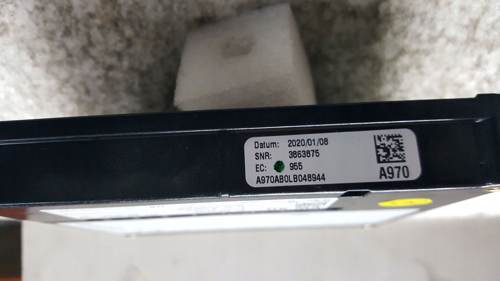 Sterownik moduł SOS-- AUDI A4 (B9) A5 RS4 RS5 4KE035282C demontaż
