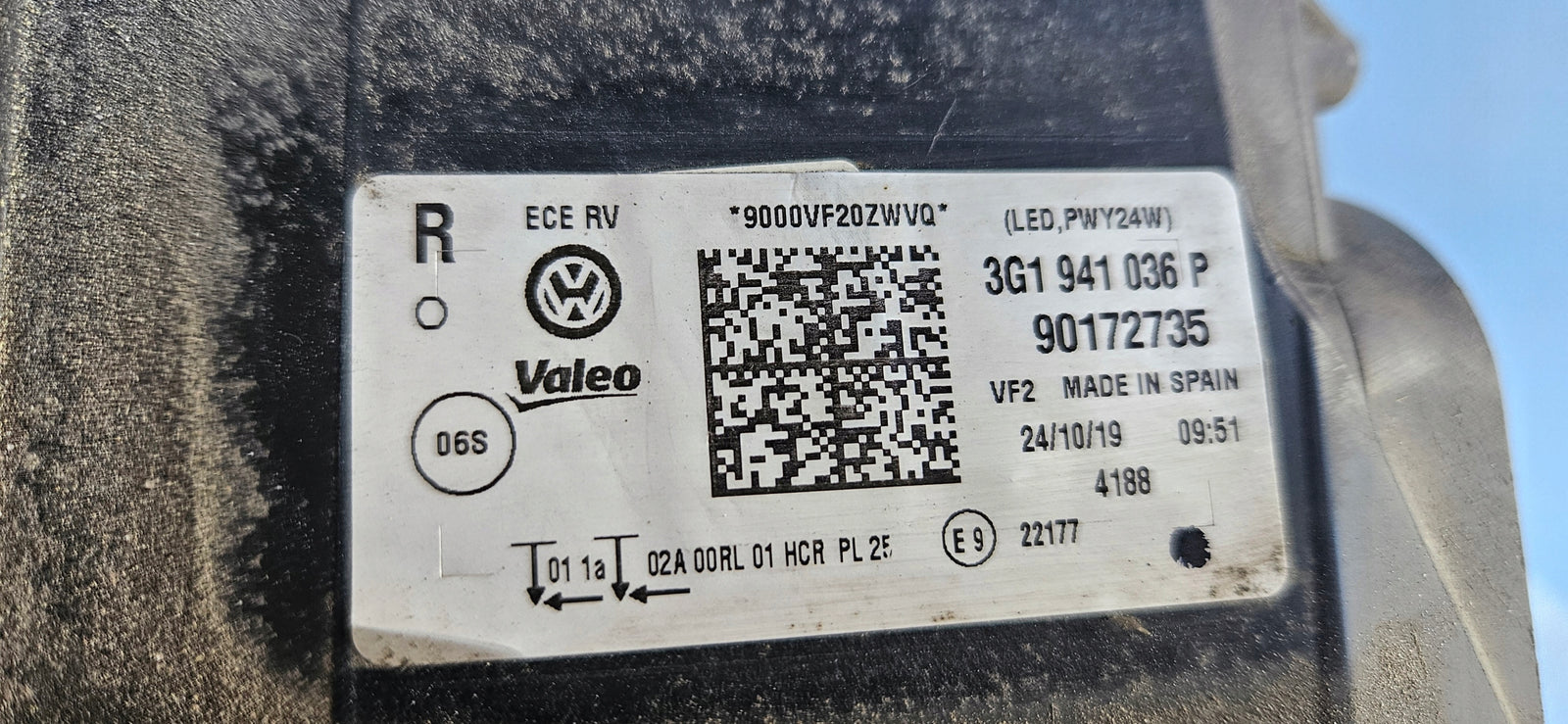 Pr ful led Vw Passat B8 LIFT 3G1941036P 2019r IDEAŁ demontaż