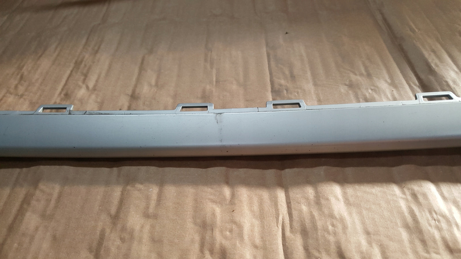 LISTWA ZDERZAKA PRZÓD AUDI A6 C8 LIFT S-LINE 4K0807717B ŚRODKOWA PRZEDNIA