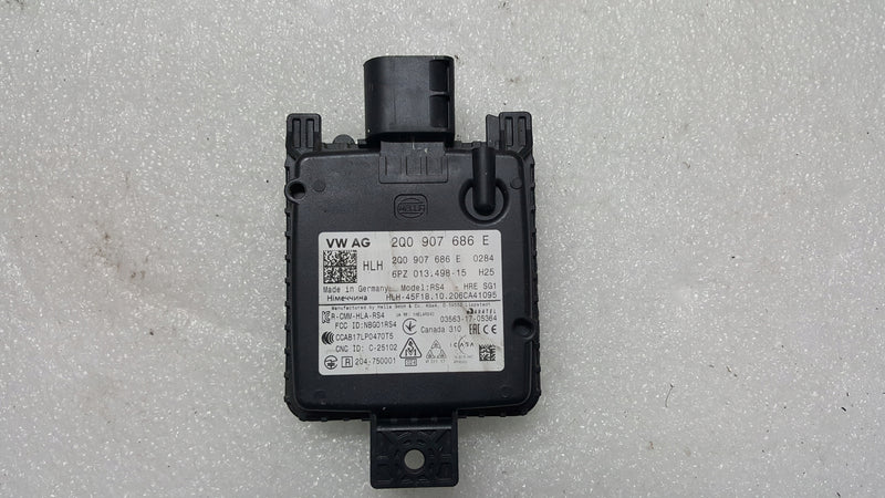 Radar asystent zmiany pasa VW AUDI SKODA SEAT 2Q0907686E demontaż