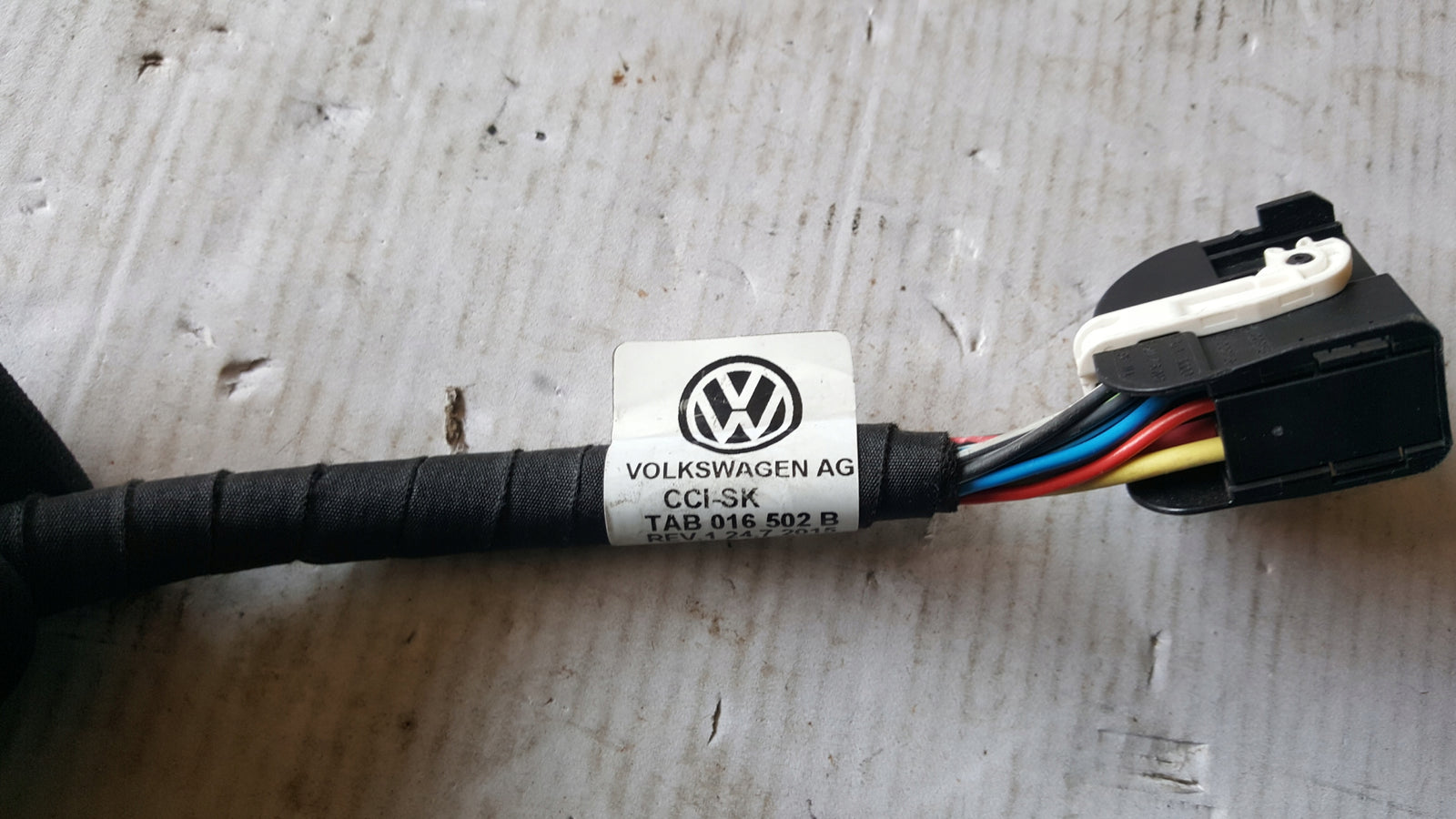 Wiązka instalacja haka VW TIGUAN 5NA971124K