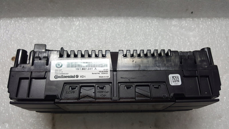 Panel klimatyzacji SKODA CITIGO 1ST907044A demonta