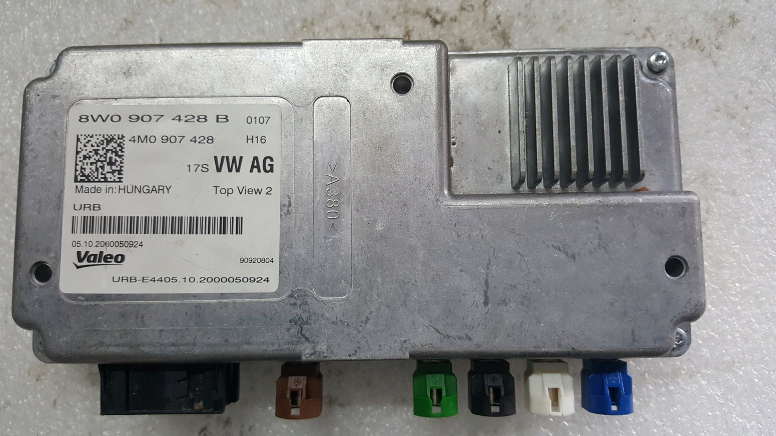 Sterownik moduł kamery AUDI A4 (B9) A5 Q5 RS4 RS5 8W0907428B demontaż