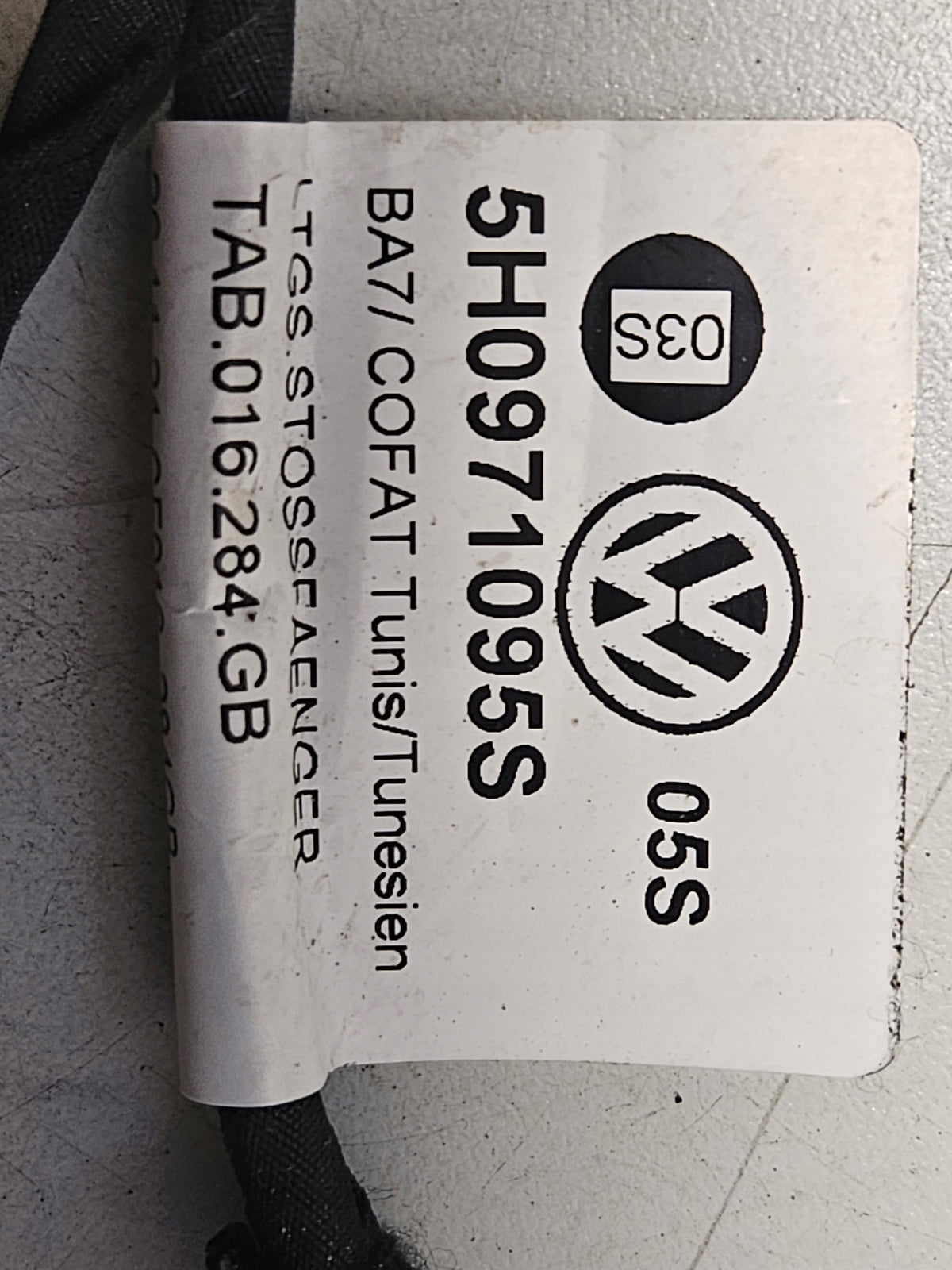 Wiązka PDC przód VW GOLF VIII 5H0971095S IDEAŁ