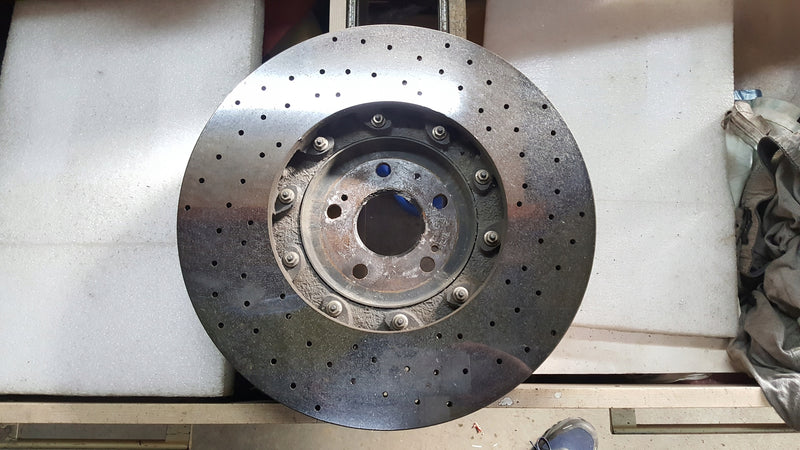 AUDI RSQ3 F3 A3 TARCZA HAMULCOWA CERAMICZNA CERAMIK PRZÓD LEWA 83A615301C