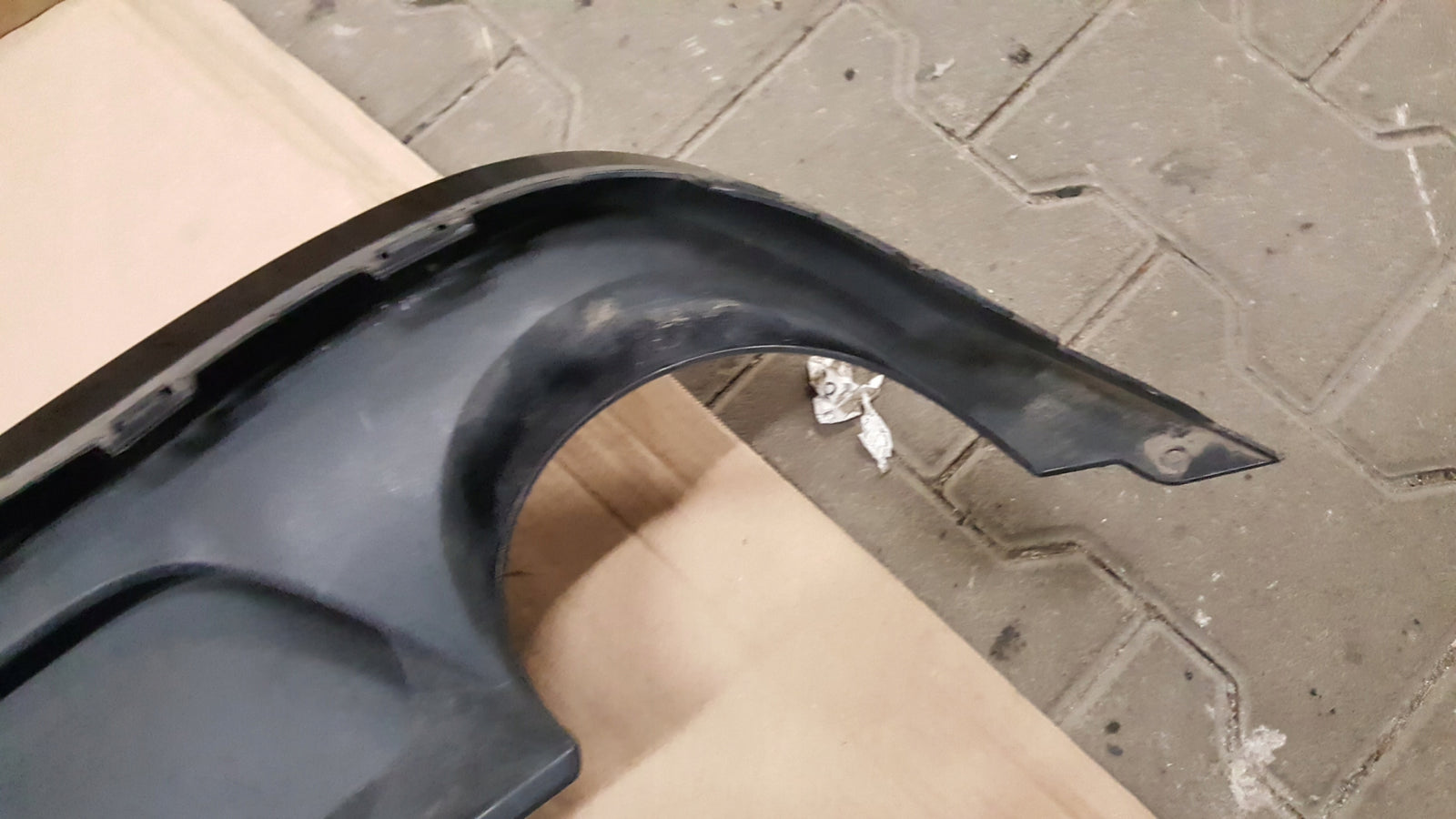 VW Golf VI Cabrio R36 R Line spoiler tylnego zderzaka, dyfuzor 5K7807521AF