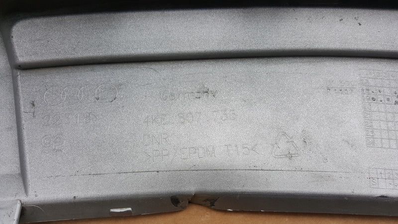 AUDI 4KE E-TRON SPOILER DOKŁADKA ZDERZAKA PRZÓD PRZEDNIA 4KE807733