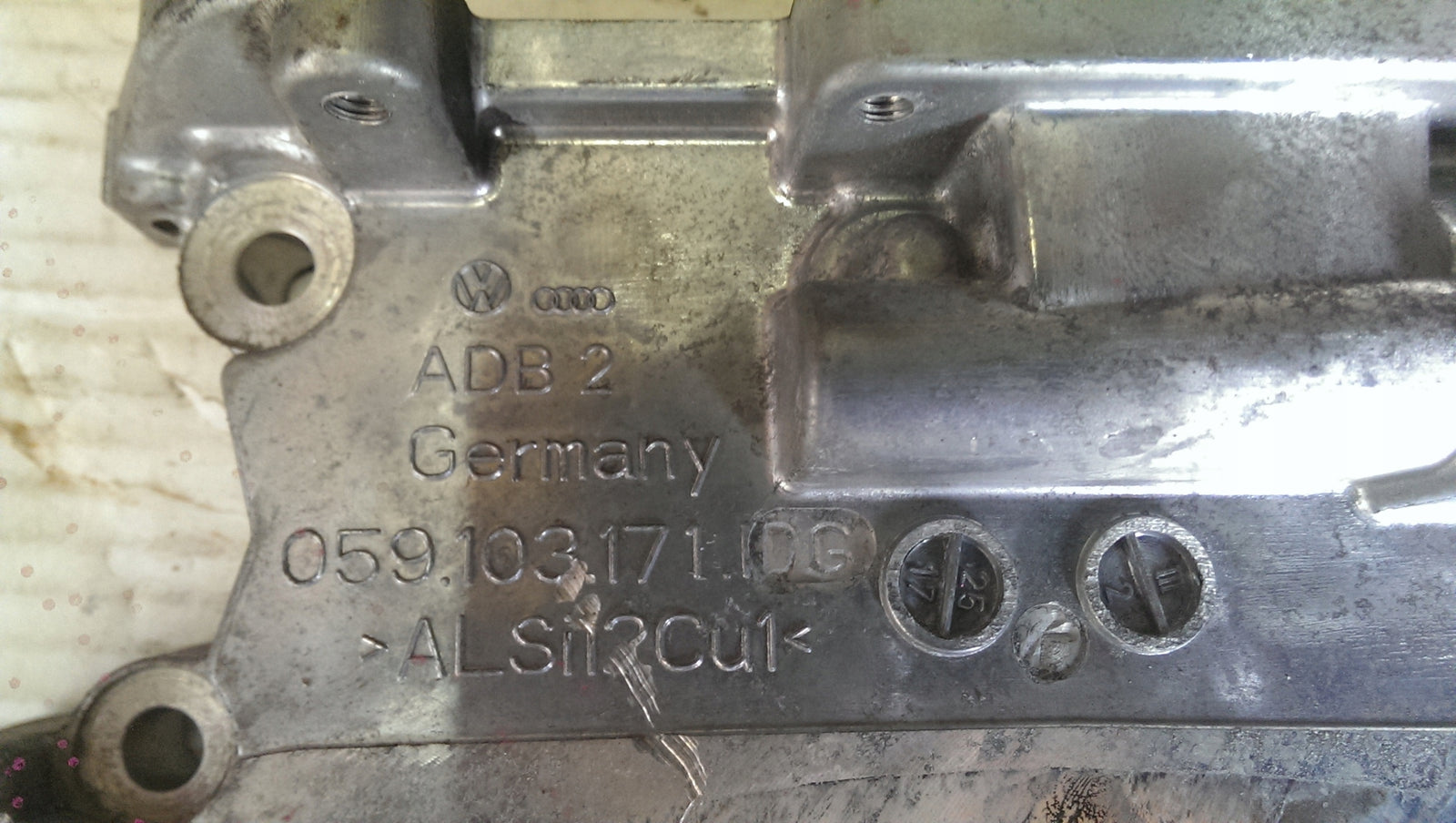 Obudowa rozrządu AUDI 3.0 V6 TDI 059103171DG