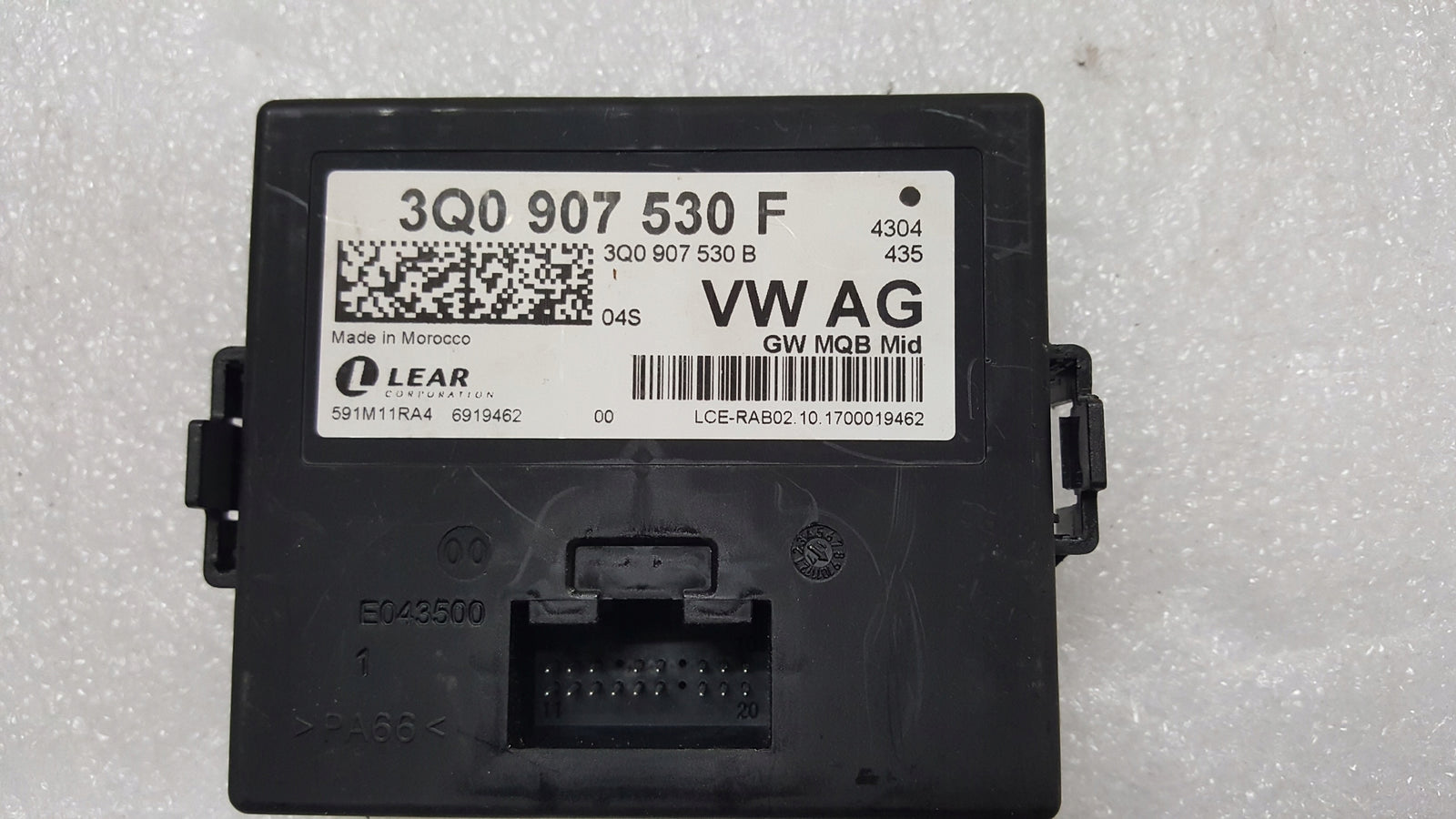 Sterownik moduł GATEWAY- VW AUDI SEAT SKODA 3Q0907530F demontaż