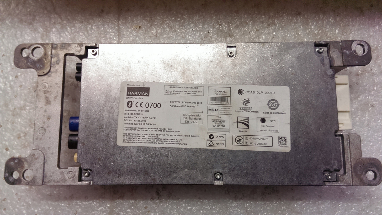 Sterownik moduł COMBOX BMW 9257151 demontaż
