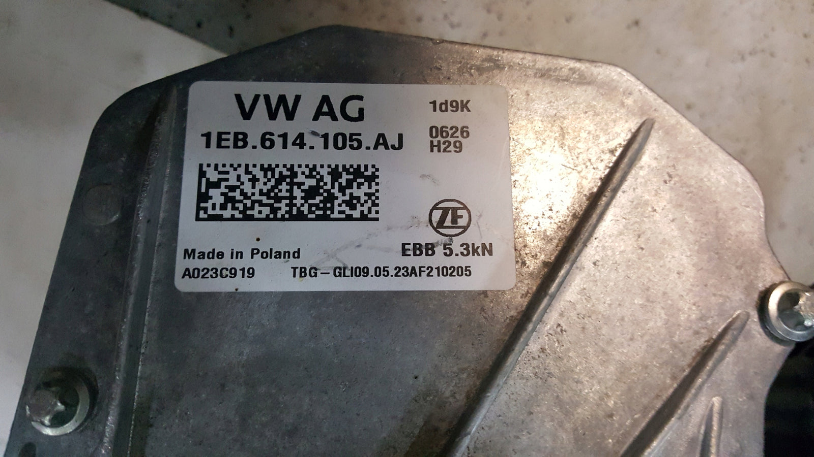 VW ID3 ID4 CUPRA BORN ENYAQ SERWO POMPA HAMULCOWA 1EB614105AJ