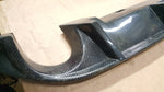 Tylna dokładka zderzaka (dyfuzor) CARBON VW Golf 7 VII MK7 R / R-Line 14-16