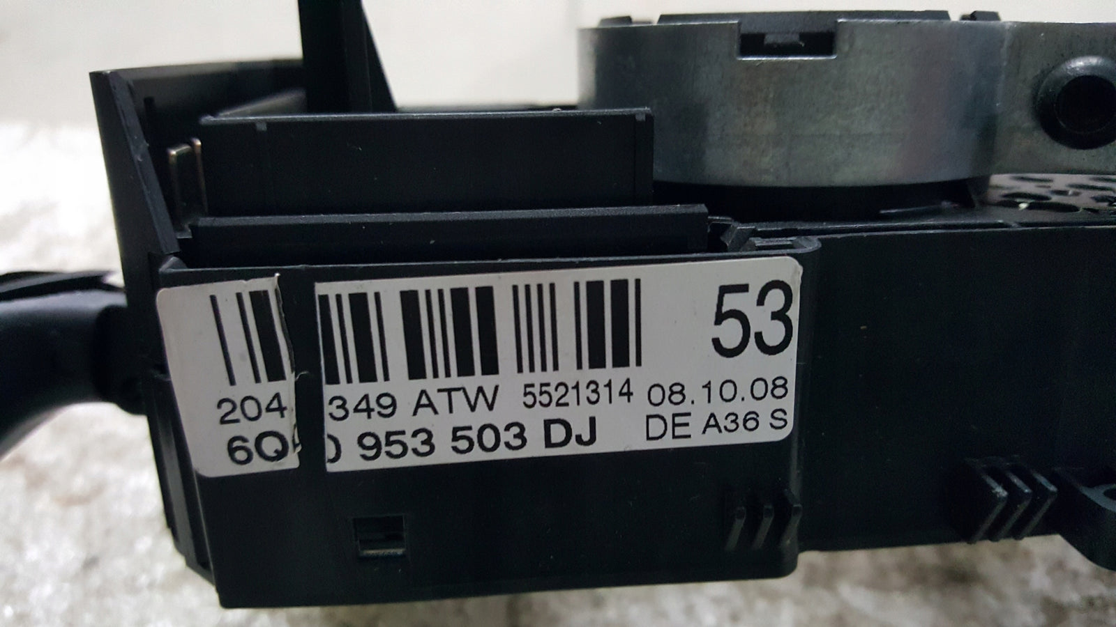 Przełącznik zespolony pająk VW Polo IV IBIZA III FABIA 6Q0953503DJ