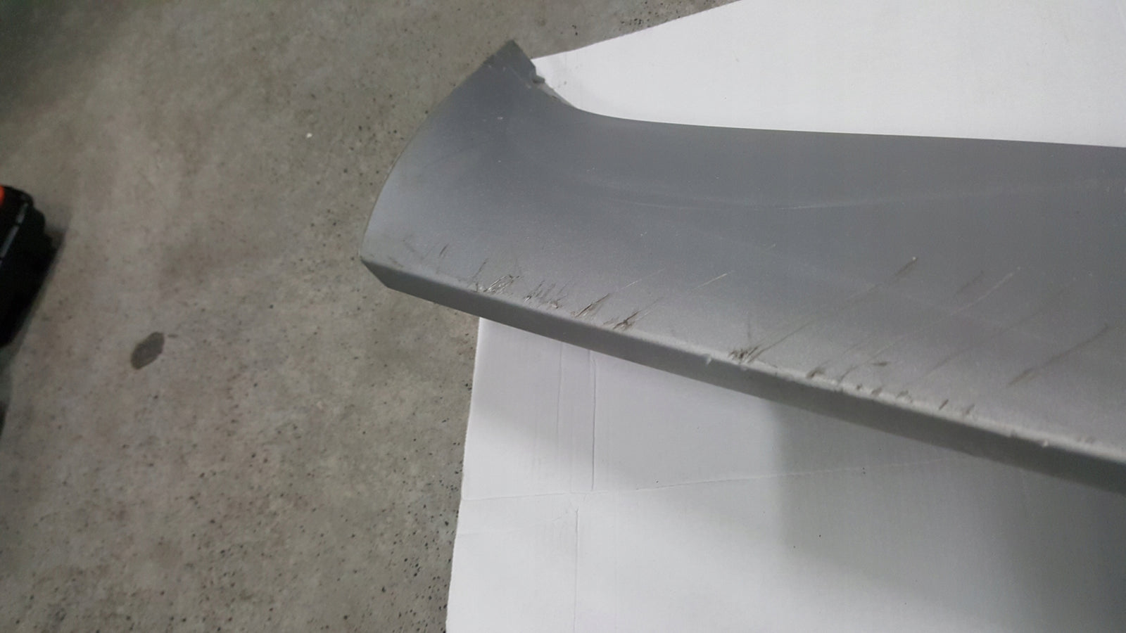 Dokładka spoiler zderzaka przedniego BMW X3 F25 7258578 demontaż