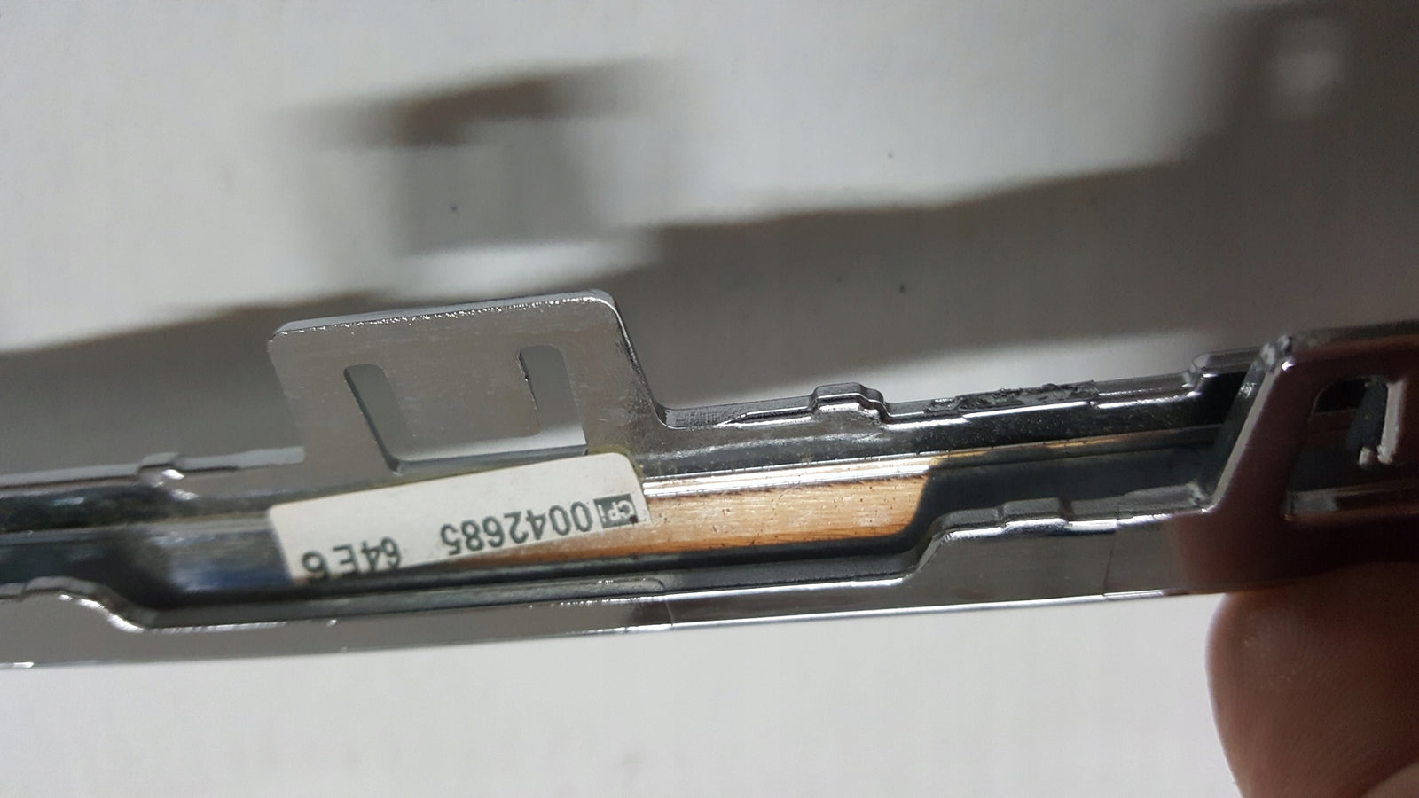 Listwa chrom zderzaka przedniego AUDI A6 (C7) 4G0807578 NOWY ORYGINAŁ