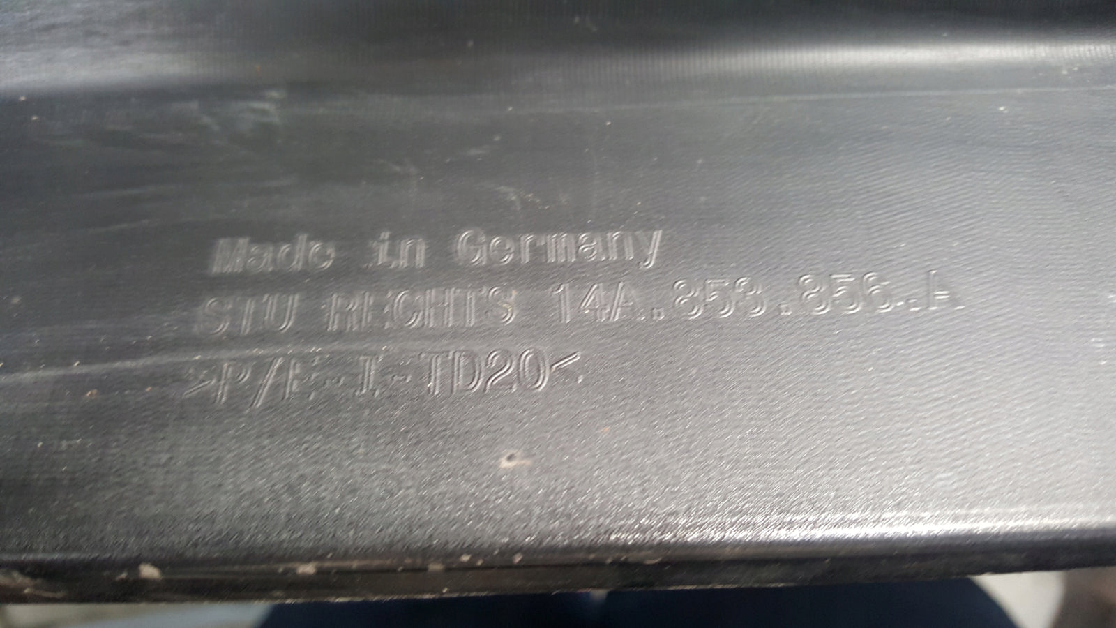 PRÓG LISTWA PROGOWA VW VOLKSWAGEN ID7 ID.7 14A853856A 2023 ->PRAWA