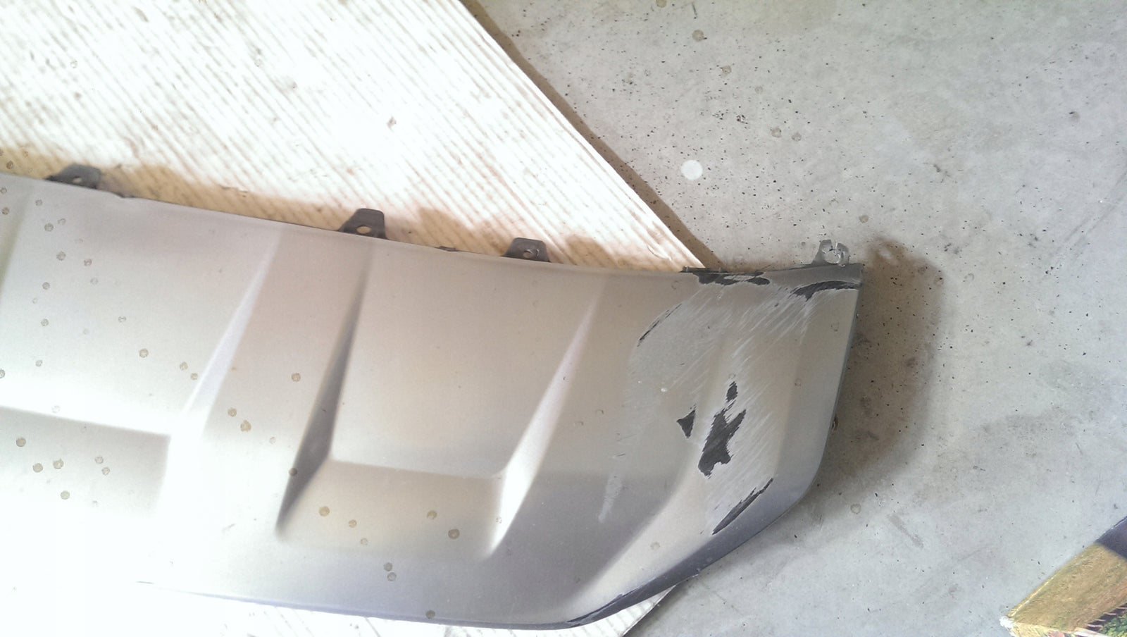 Dokładka spoiler zderzaka przód AUDI Q7 4M0807733D