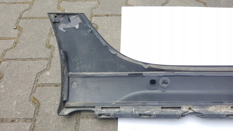 Listwa progowa lewa strona AUDI A4 (B9) ALLROAD 8W9853859J demontaż