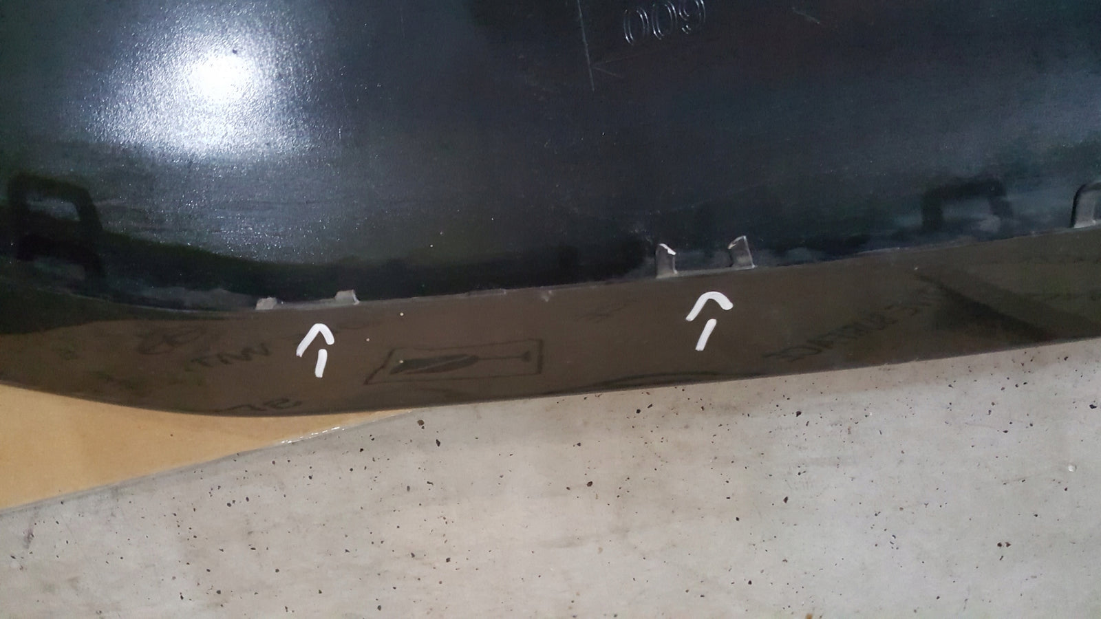 AUDI Q3 II 83A S-LINE SPOILER DOKŁADKA ZDERZAKA PRZÓD PRZEDNIA 83A807061B