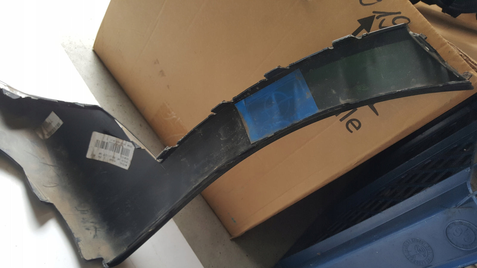 Narożnik listwa zderzaka prawy przód AUDI A1 82A807062B/C