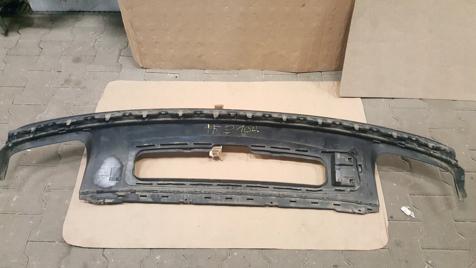 Spojler Dokładka Zderzak Tył Audi Q7 4M S-Line 14- 4M0807521B