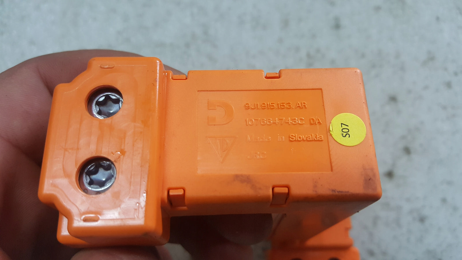 Oryginalne złącze modułu PORSCHE Taycan Audi e-Tron GT 2021 Y1A 9J1915153AR