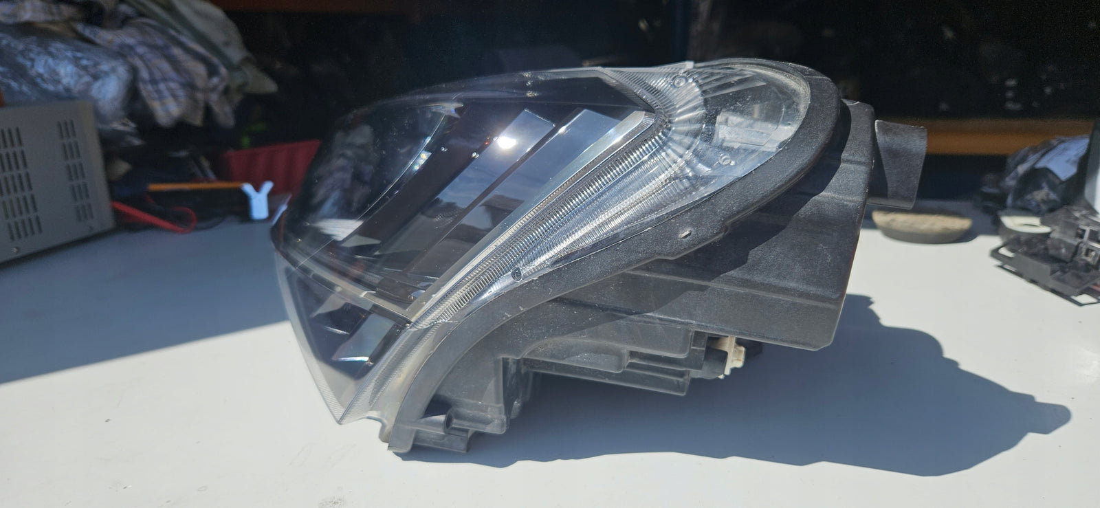 LE xenon LED Skoda Superb 3V1941015B 2017r demontaż
