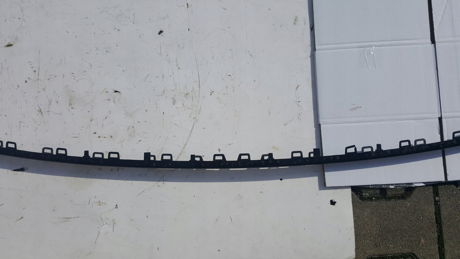 LISTWA ZDERZAKA TYŁ DO AUDI Q5 SQ5 S-LINE 80A853057A ORYGINALNA